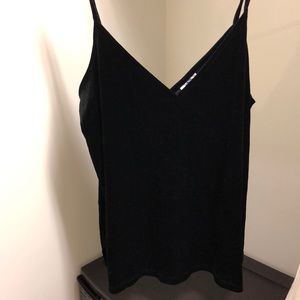 Black velvet tank!